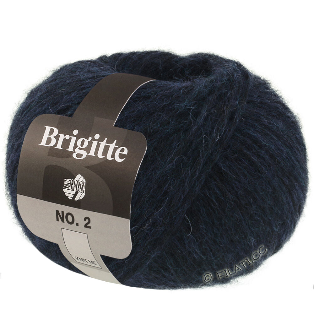 Lana Grossa Brigitte No 2 farve 05-natblå