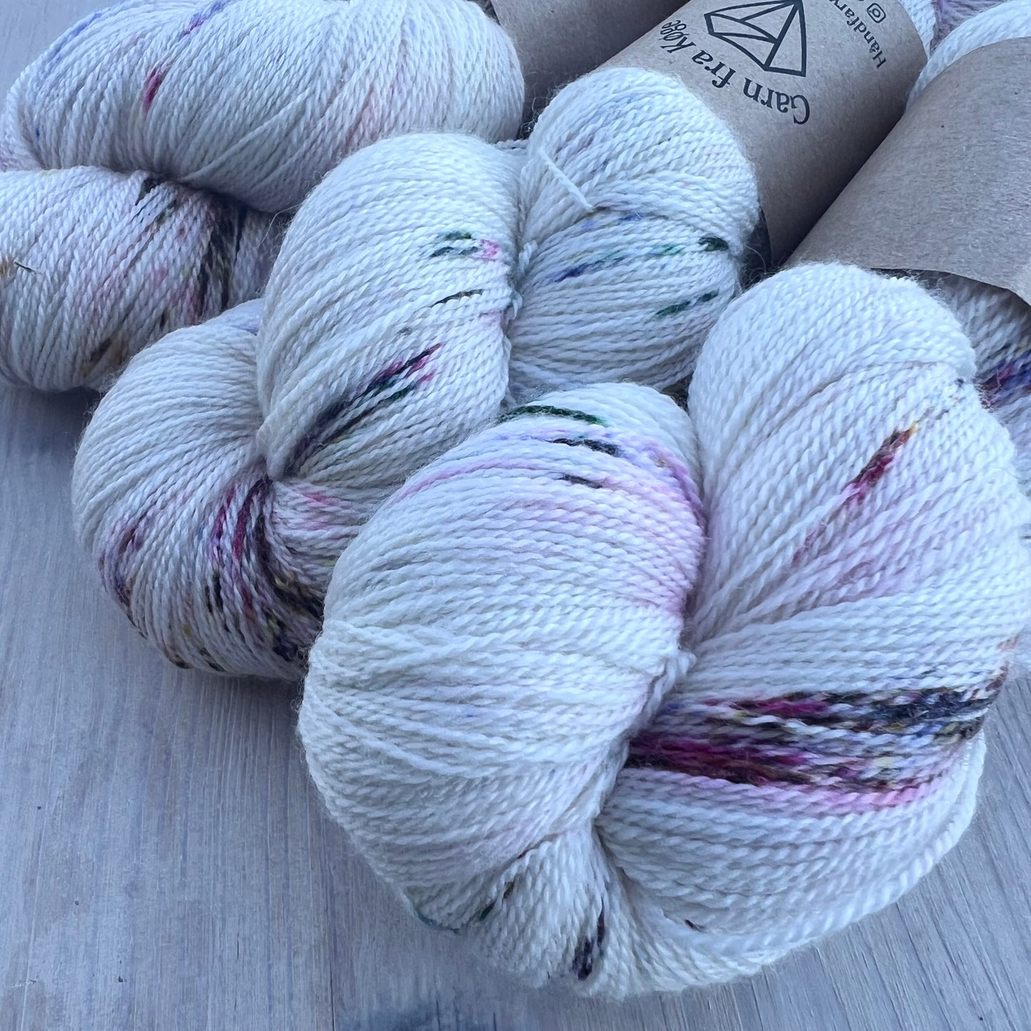 Garn Fra Køge merino/silk - lace farve Efterår