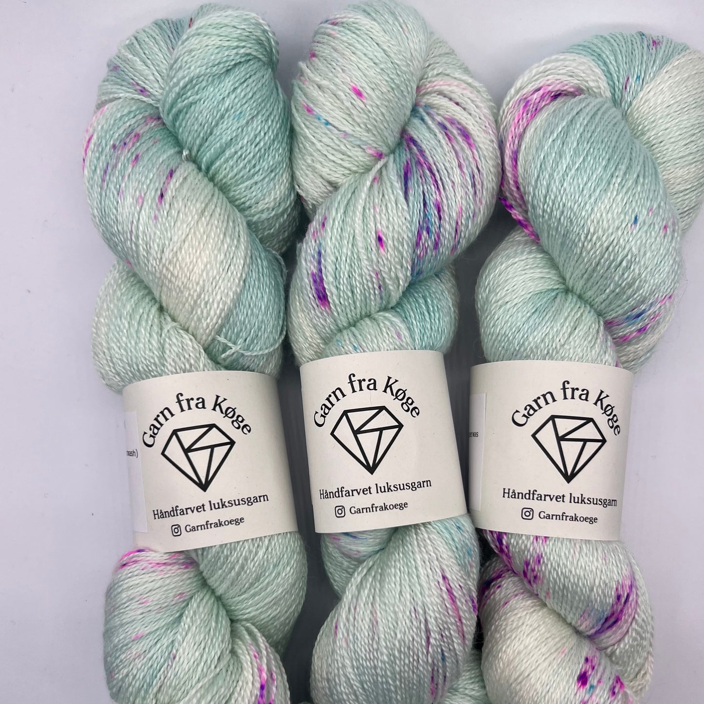 Garn fra Køge Silke/merino lace “Alanya”