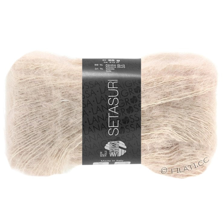 Lana Grossa Setasuri farve 21- Beige