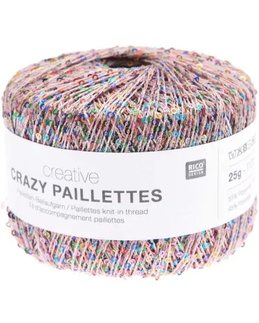 Crazy Paillettes - farve Powder