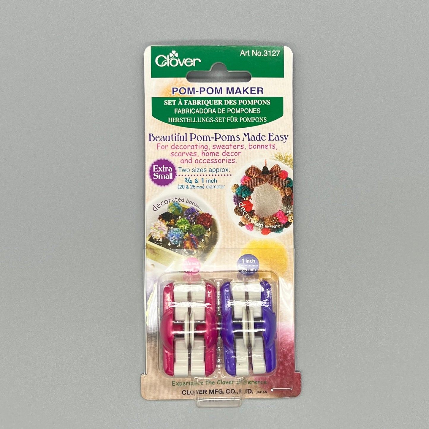 Clover Pom-Pom Maker - 20/25 mm