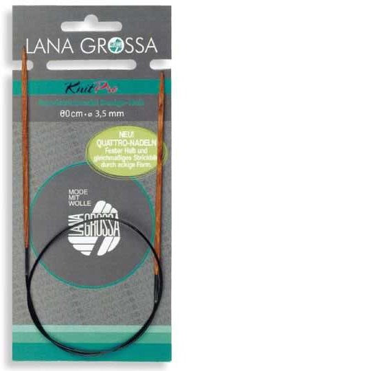 Lana Grossa - KnitPro rundpind. DESIGN TRÆ QUATTRO