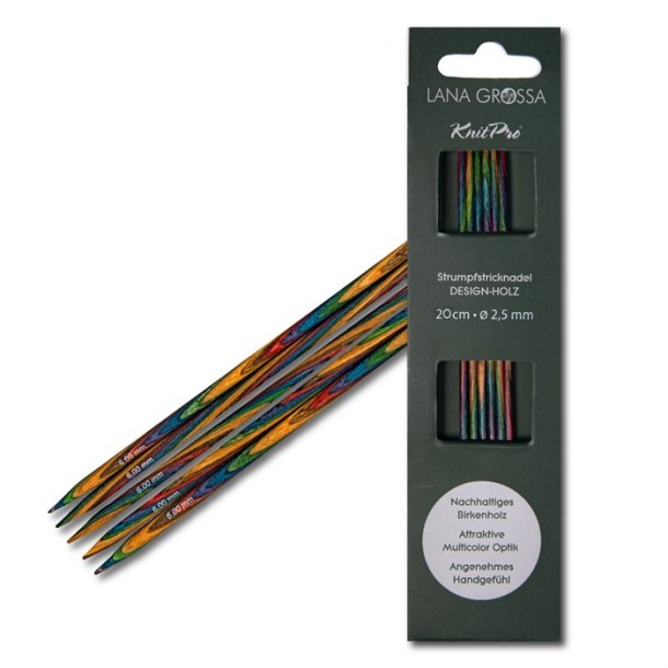 Lana Grossa Strømpepinde 20 cm Knit Pro
