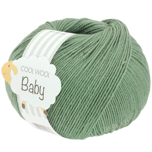 Lana Grossa Cool Wool Baby farve 297 - Salvie