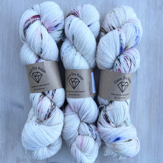 Garn Fra Køge merino/silk - lace farve Efterår