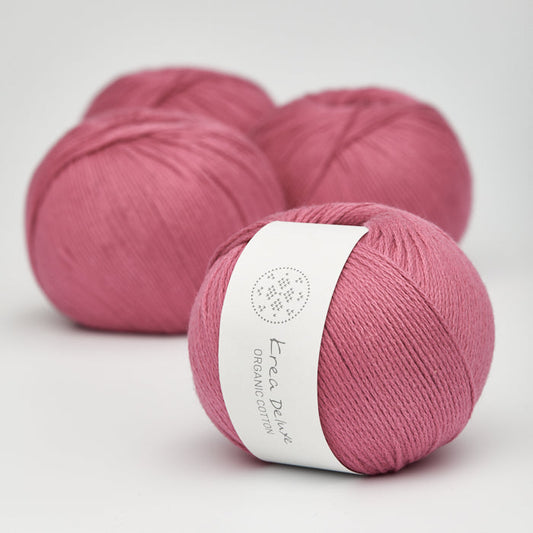 Krea Deluxe Organic Cotton farve 34 pink