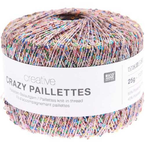 Rico Design Creative Crazy Pailettes
Farve: powder