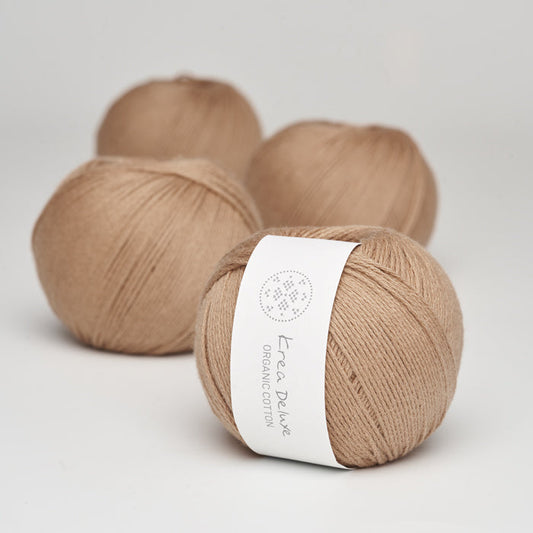 Krea Deluxe Organic Cotton farve 53 croissant