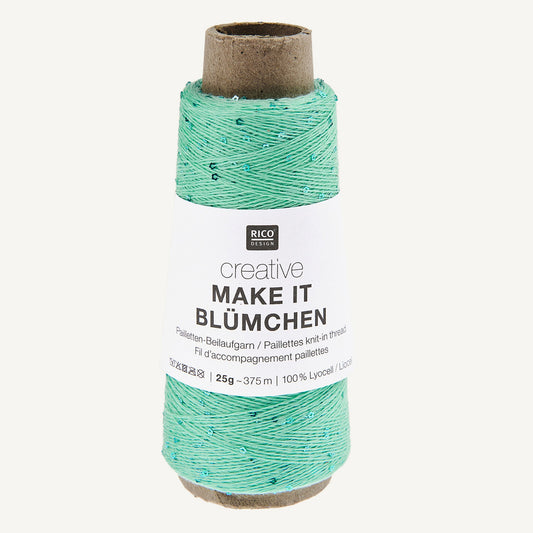 Rico Creative Make It Blümchen turquoise [007]