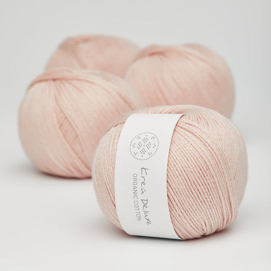 Krea Deluxe Organic Cotton farve 08 lys rosa
