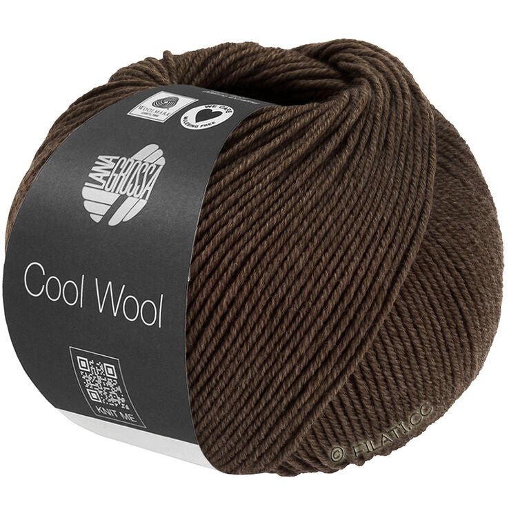 Lana Grossa Cool Wool Melange farve 1509/Mokka