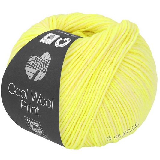 Lana Grossa Cool Wool - 6521 Neon Print