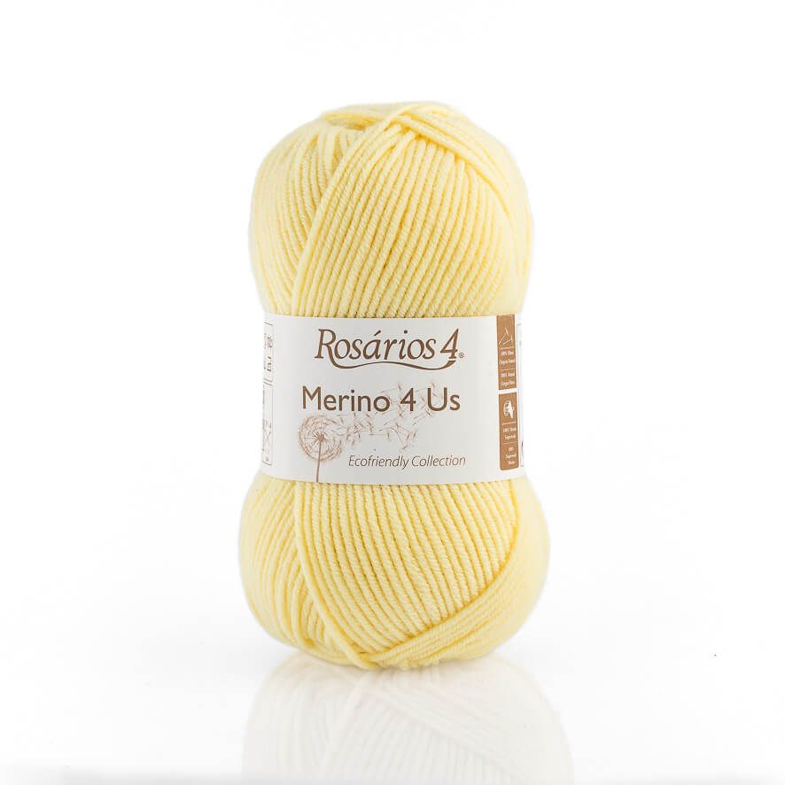 Rosarios Merino 4 - 55 - lys gul