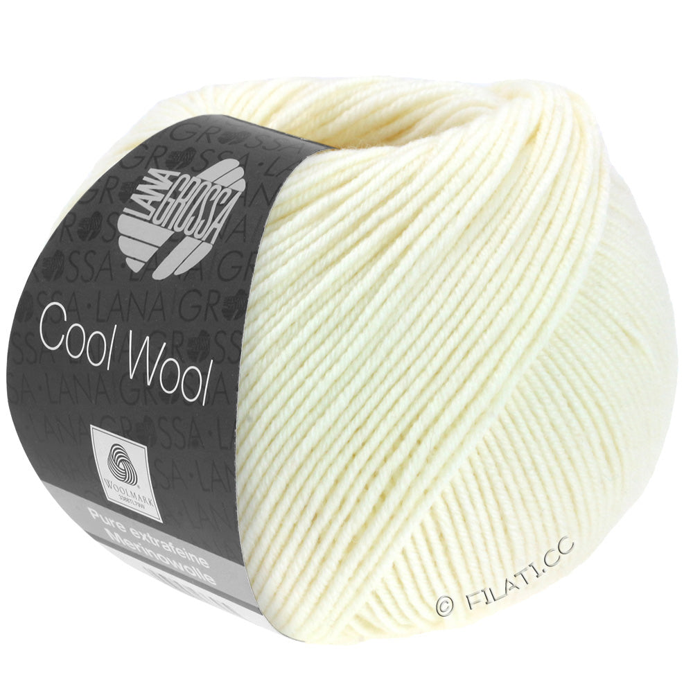 Lana Grossa Cool Wool - 0432 Ecru