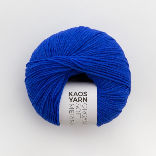Kaos Yarn Organic Soft Merino - 1062 Electric
