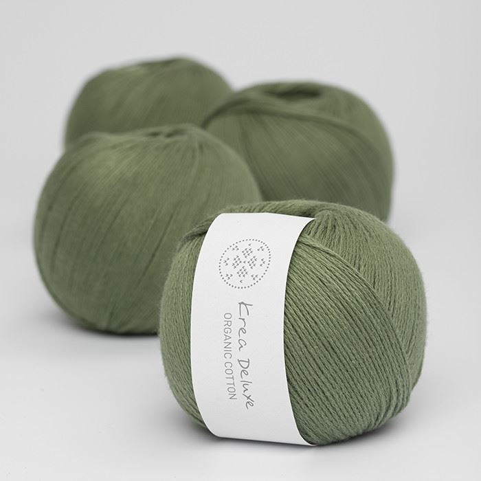 Krea Deluxe Organic Cotton - 42 Mosgrøn