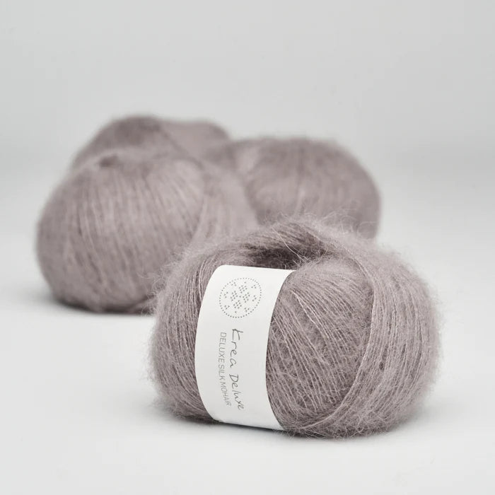 Krea Deluxe Silk Mohair - 44 Støvet Lavendel