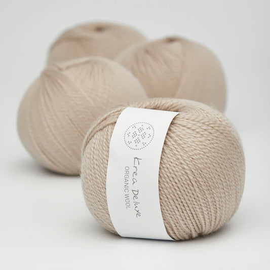 Krea Deluxe Organic Wool 1 - 46 Sand