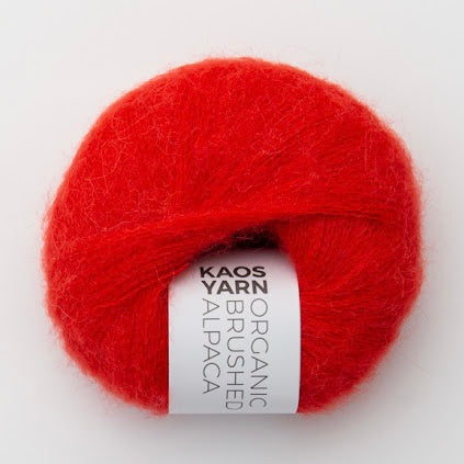 Kaos Yarn Organic Brushed Alpaca - 2031 Passionate