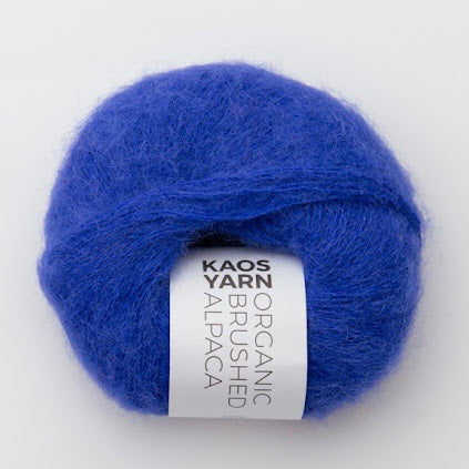Kaos Yarn Organic Brushed Alpaca - 2062 Electric