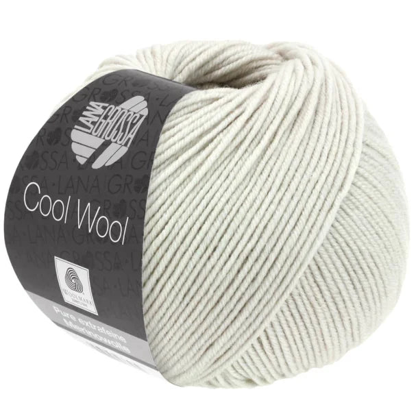 Lana Grossa Cool Wool 2076 - Muslingegrå