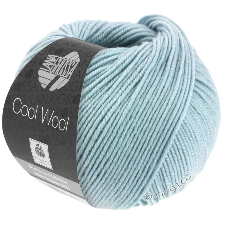 Lana Grossa Cool Wool - 2028 Isblå