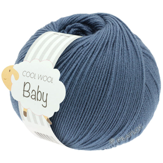 Lana Grossa Cool Wool Baby - 263 dueblå