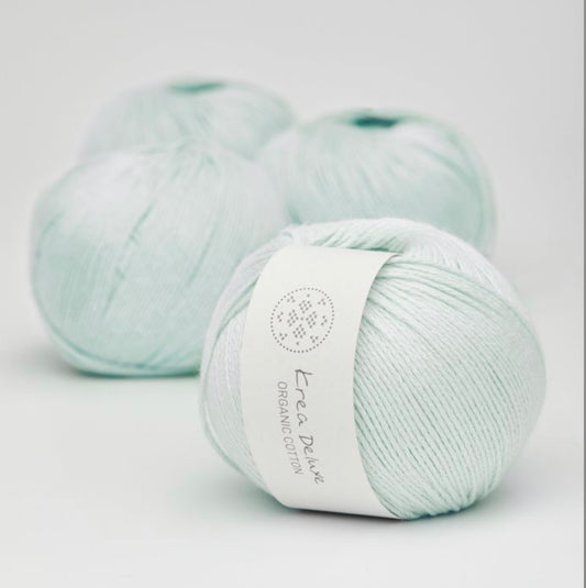 Krea Deluxe Organic Cotton - 24 isblå