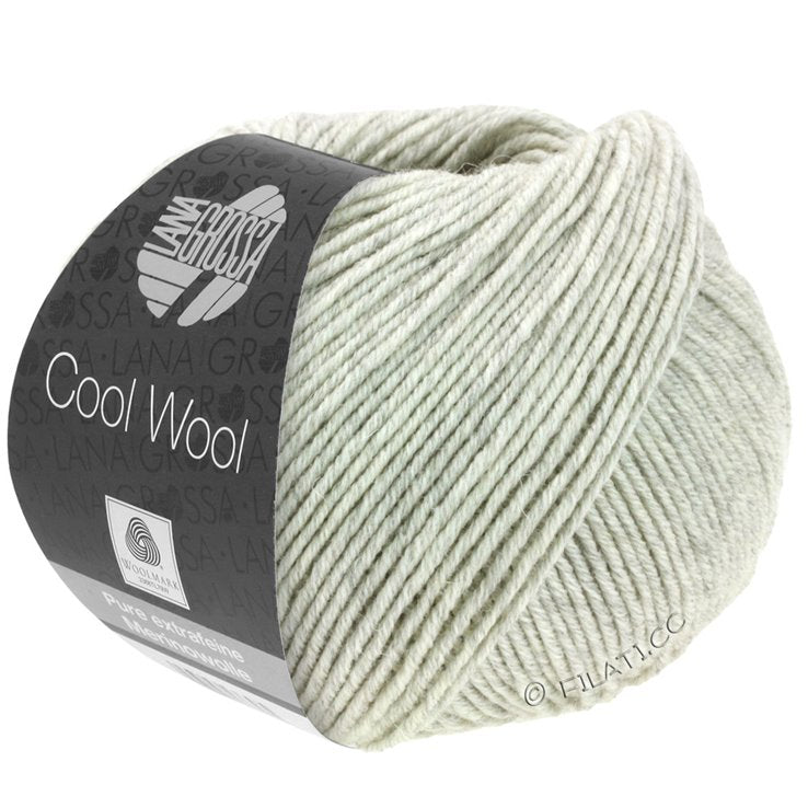 Lana Grossa Cool Wool - 0443 Lys gråmeleret