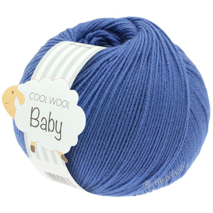 Lana Grossa Cool Wool Baby 209 blå